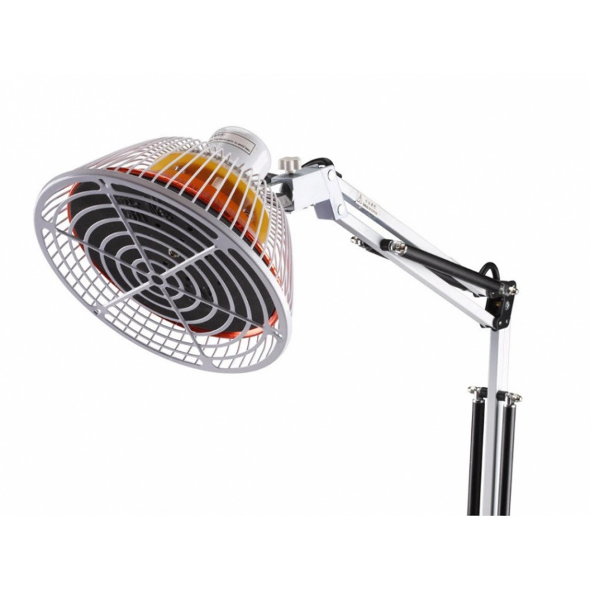 Hlavica TDP lampy počas zahrievania